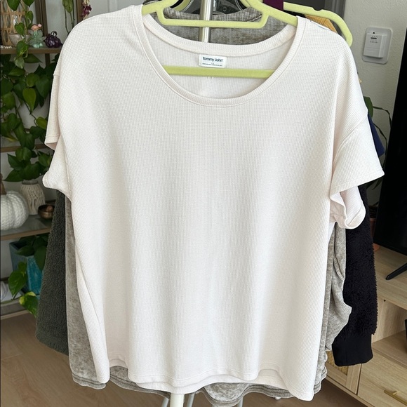 Tommy John Tops - Tommy John Waffle Knit Top. Size Large.